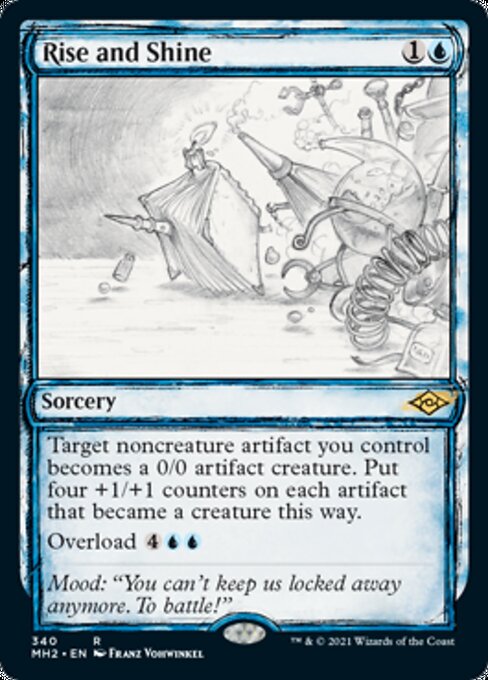 Rise and Shine (Showcase) (Modern Horizons 2) Light Play