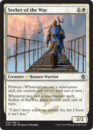 Seeker of the Way (Khans of Tarkir) Light Play