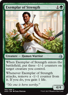 Exemplar of Strength (Amonkhet) Light Play