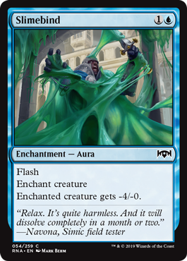 Slimebind (Ravnica Allegiance) Light Play