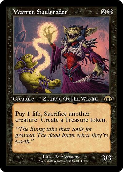 Warren Soultrader (Retro Frame) (Modern Horizons 3) Near Mint Foil