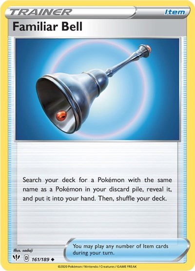 Familiar Bell (SWSH03: Darkness Ablaze) Light Play