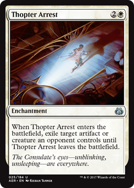 Thopter Arrest (Aether Revolt) Light Play