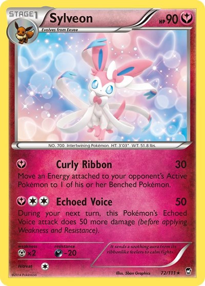 Sylveon (XY Furious Fists) Light Play