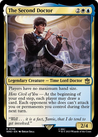 The Second Doctor (Universes Beyond: Doctor Who) Light Play