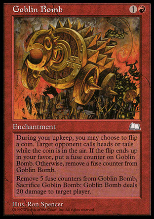 Goblin Bomb (Weatherlight) Light Play
