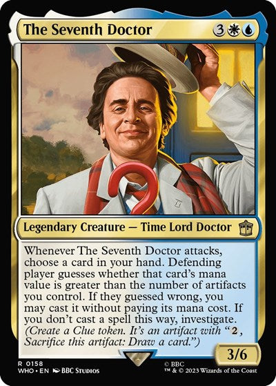 The Seventh Doctor (Universes Beyond: Doctor Who) Light Play Foil
