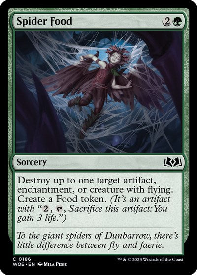 Spider Food (Wilds of Eldraine) Light Play