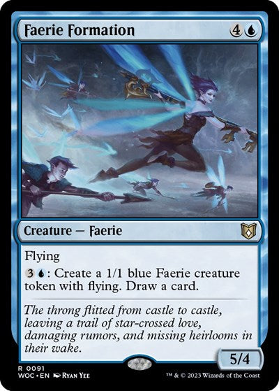 Faerie Formation (Commander: Wilds of Eldraine) Light Play