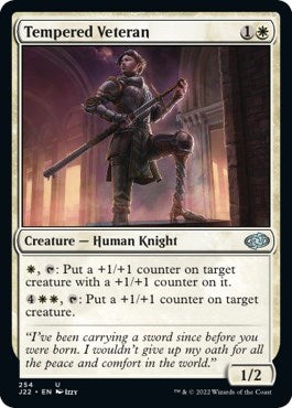 Tempered Veteran (Jumpstart 2022) Light Play