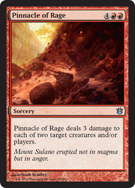 Pinnacle of Rage (Born of the Gods) Light Play