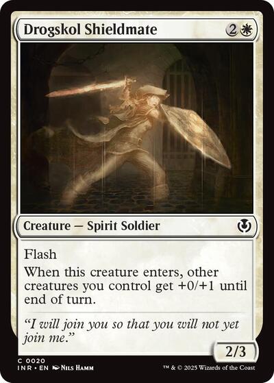 Drogskol Shieldmate (Innistrad Remastered) Light Play