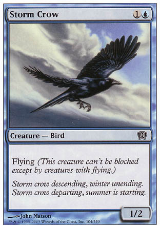 Storm Crow (8th Edition) Light Play