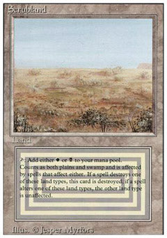 Scrubland (Revised) Medium Play