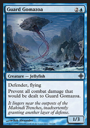 Guard Gomazoa (Rise of the Eldrazi) Light Play