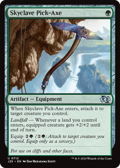 Skyclave Pick-Axe (Foundations Jumpstart) Light Play