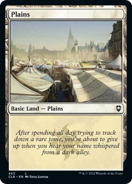 Plains (453) (Commander Legends: Battle for Baldur's Gate) Light Play
