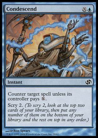 Condescend (Duel Decks: Jace vs Chandra) Light Play