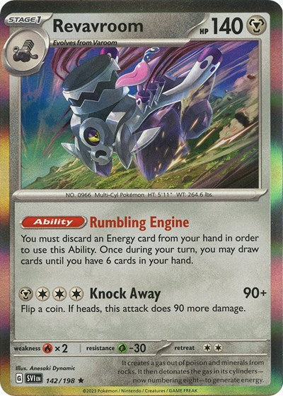 Revavroom (Scarlet and Violet: Base Set) Light Play Reverse Holofoil