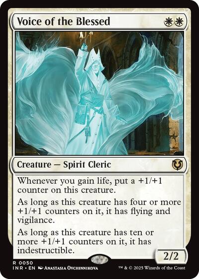 Voice of the Blessed (Innistrad Remastered) Light Play Foil