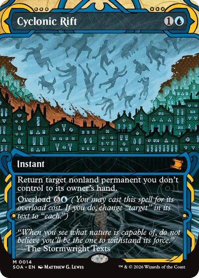 Cyclonic Rift (Secrets of Strixhaven: Mystical Archive) Near Mint