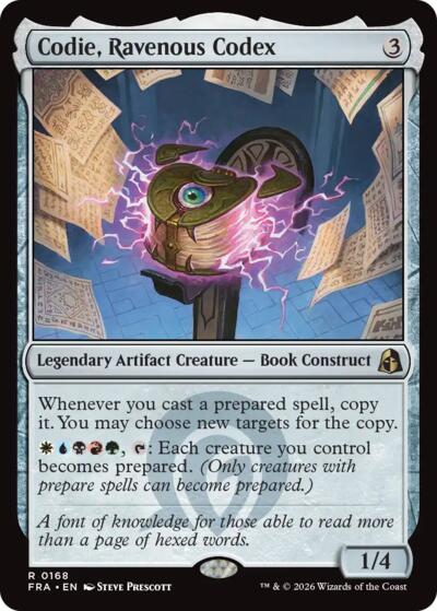 Codie, Ravenous Codex (Reality Fracture) Light Play