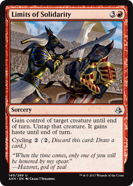Limits of Solidarity (Amonkhet) Light Play