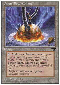 Urza's Power Plant (Sphere) (Chronicles) Light Play