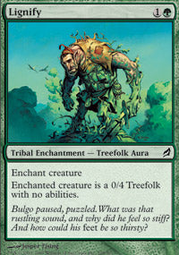 Lignify (Lorwyn) Light Play Foil