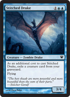 Stitched Drake (Innistrad) Medium Play