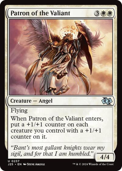Patron of the Valiant (Foundations Jumpstart) Light Play