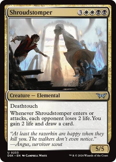 Shroudstomper (Duskmourn: House of Horror) Light Play