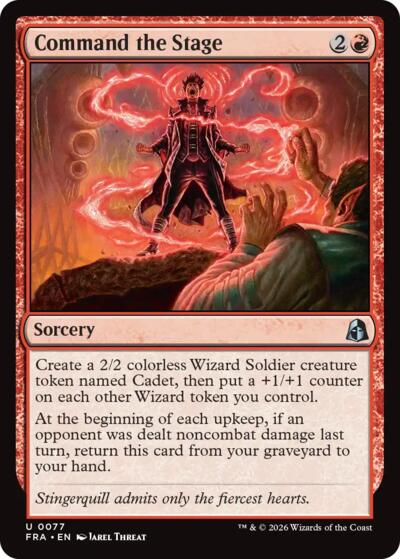 Command the Stage (Reality Fracture) Light Play Foil