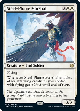 Steel-Plume Marshal (Jumpstart) Light Play