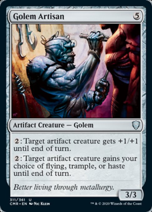 Golem Artisan (Commander Legends) Damaged / Poor