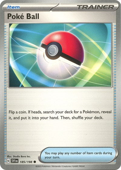 Poke Ball (Scarlet and Violet: Base Set) Light Play