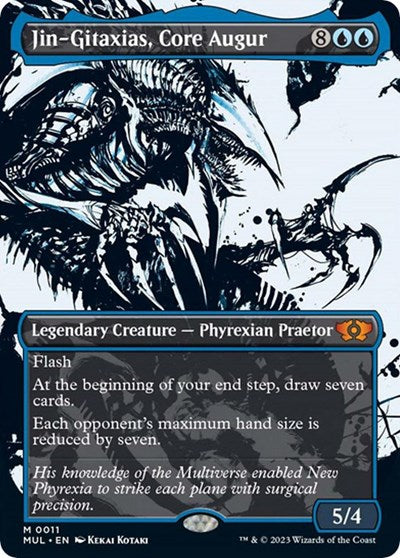 Jin-Gitaxias, Core Augur (March of the Machine: Multiverse Legends) Light Play Foil