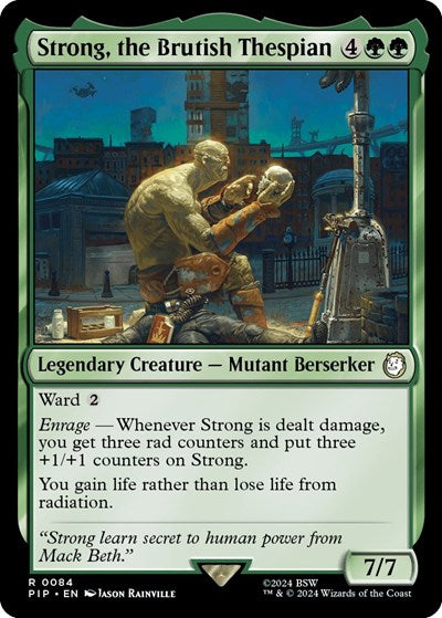 Strong, the Brutish Thespian (Universes Beyond: Fallout) Light Play