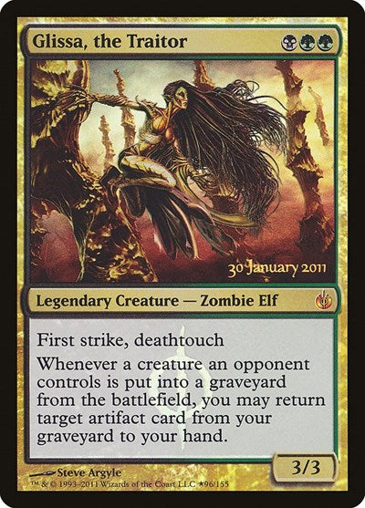 Glissa, the Traitor (Promos: Prerelease Cards) Light Play Foil