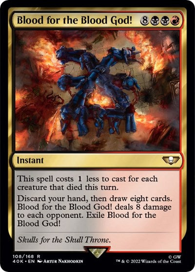 Blood for the Blood God! (Universes Beyond: Warhammer 40K) Near Mint