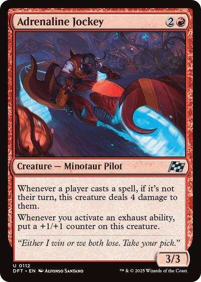 Adrenaline Jockey (Aetherdrift) Light Play