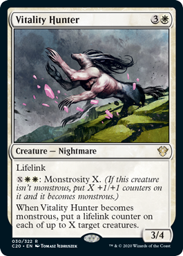 Vitality Hunter (Commander 2020 Ikoria) Light Play