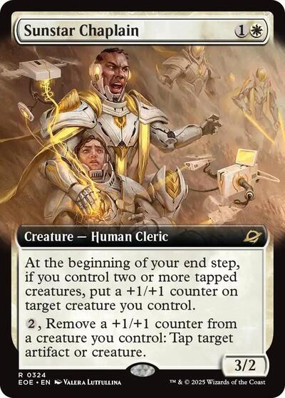 Sunstar Chaplain (Extended Art) (Edge of Eternities) Light Play