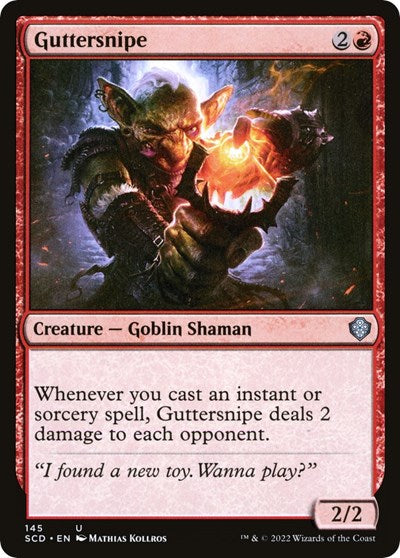 Guttersnipe (Commander 2022 Starter Decks) Light Play