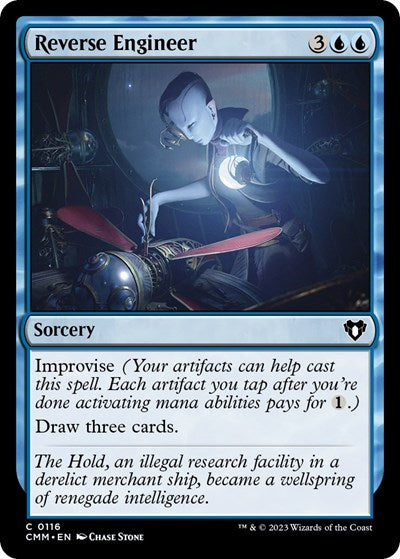 Reverse Engineer (Commander Masters) Light Play