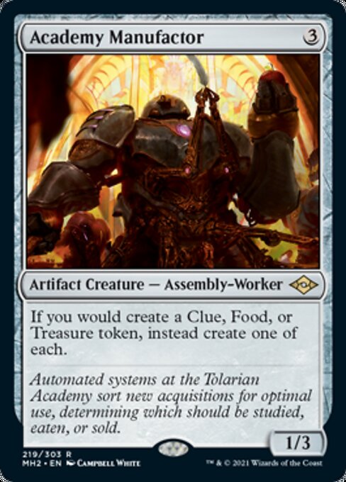 Academy Manufactor (Modern Horizons 2) Light Play