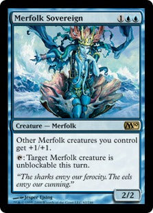 Merfolk Sovereign (Magic 2010 Core Set) Light Play