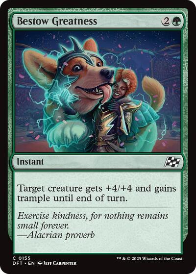 Bestow Greatness (Aetherdrift) Light Play