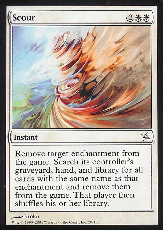 Scour (Betrayers of Kamigawa) Medium Play