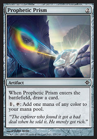 Prophetic Prism (Rise of the Eldrazi) Light Play